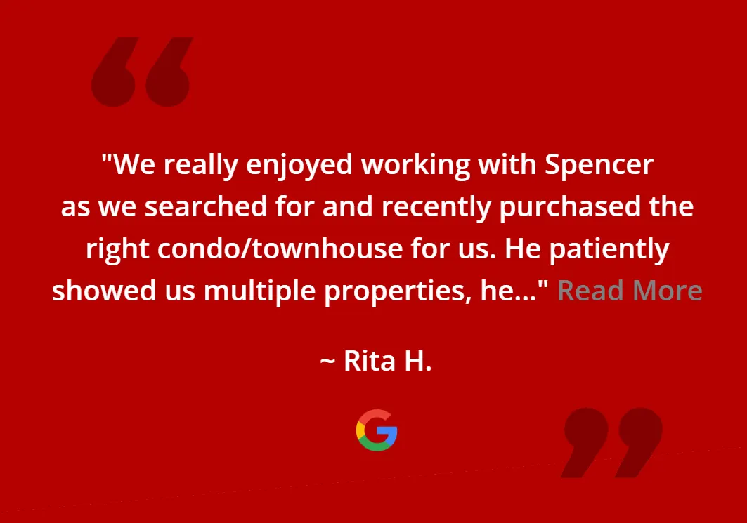 Flux Real Estate website quote section screenshot