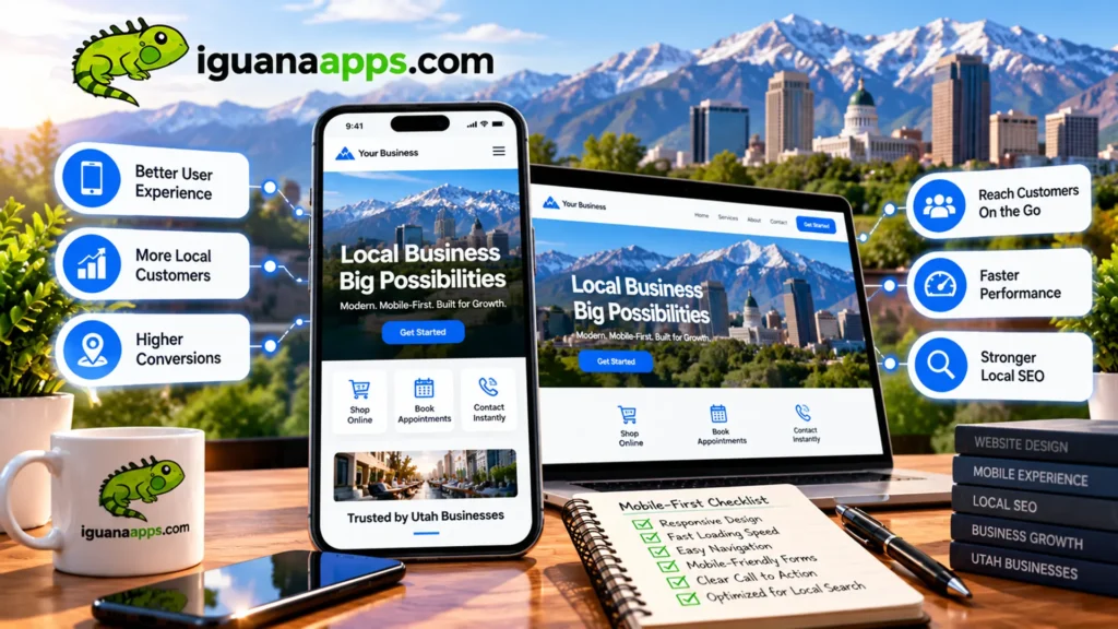 Why Utah Businesses Need a Mobile-First Website
