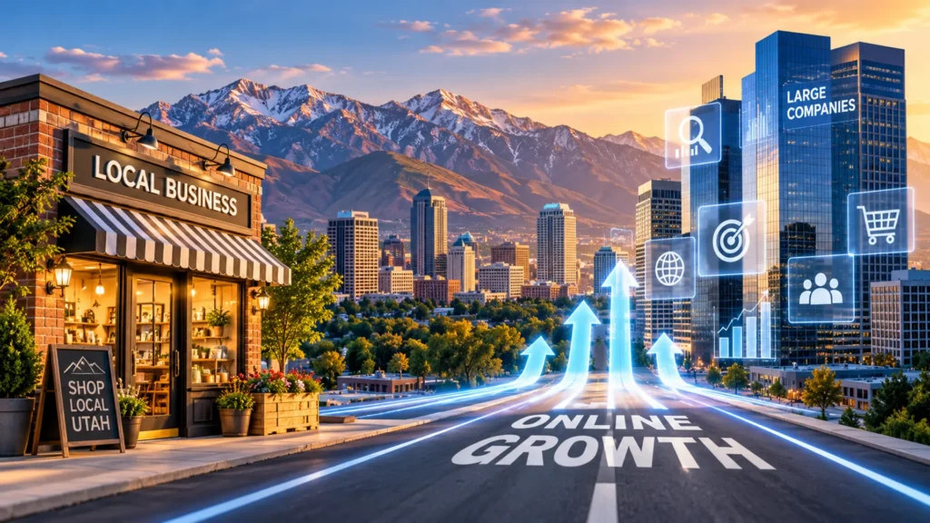 How Small Businesses in Utah Can Compete With Larger Companies Online
