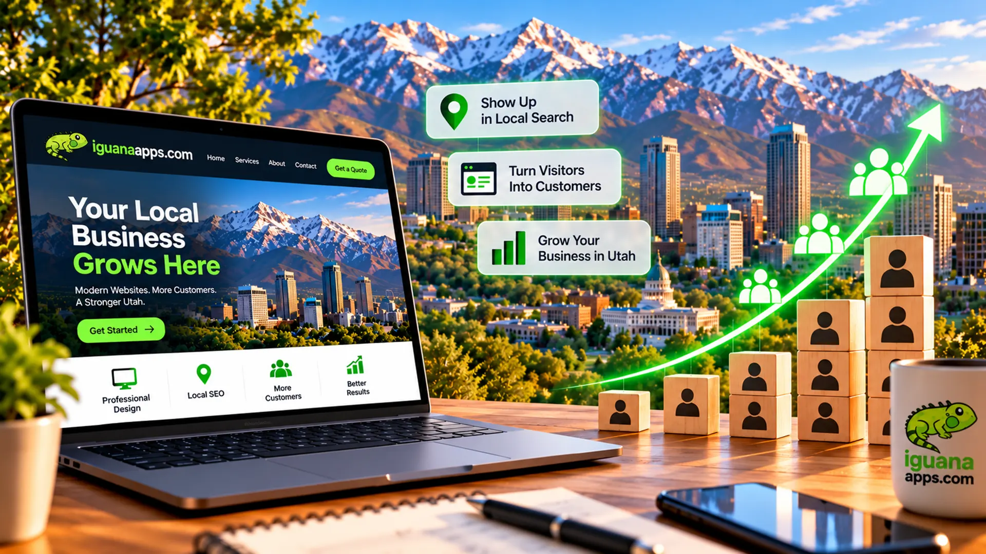 How Utah Businesses Can Get More Customers Through Their Website